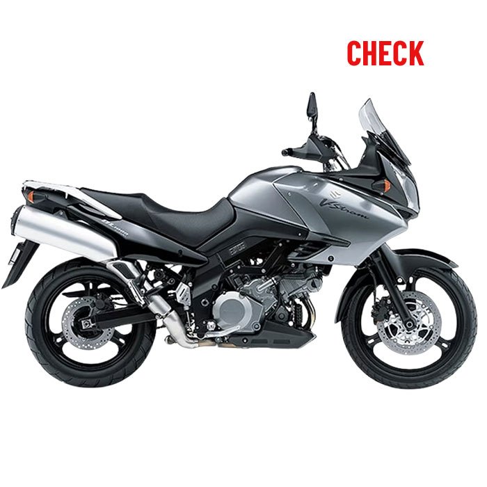 2002 SUZUKI VSTROM SILVER