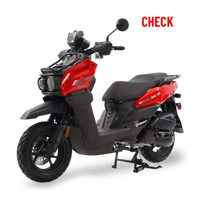 2024 TZTC RAVIDA ASCEND RED